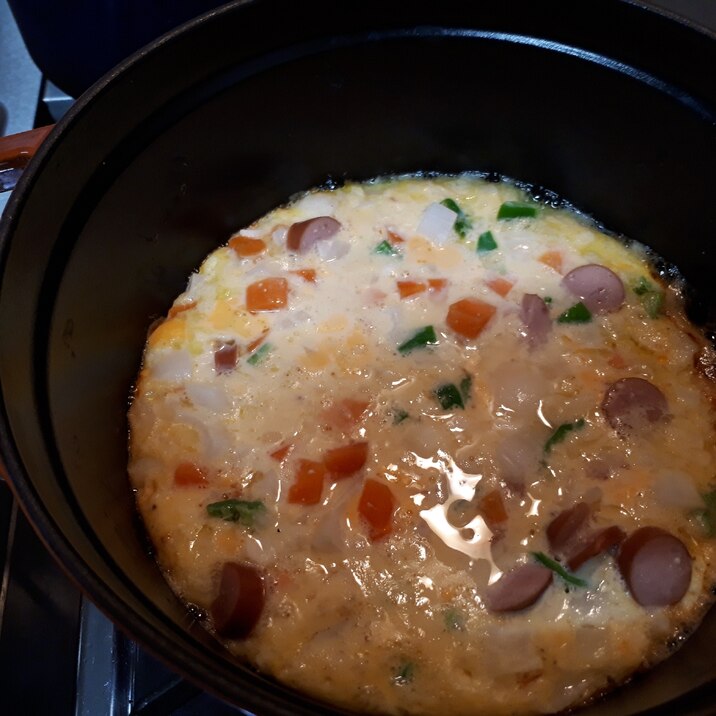 STAUBでスパニッシュオムレツ♪